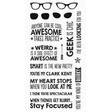 My Favorite Things Geek Is Chic Clear Stamps (LLD-107)
