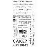 My Favorite Things Delicious Birthday Clear Stamps (LLD-109)