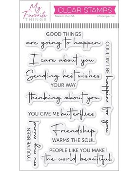 My Favorite Things You Give Me Butterflies Clear Stamps (CS-867) My Favorite Things You Give Me Butterflies Clear Stamps (CS-867)