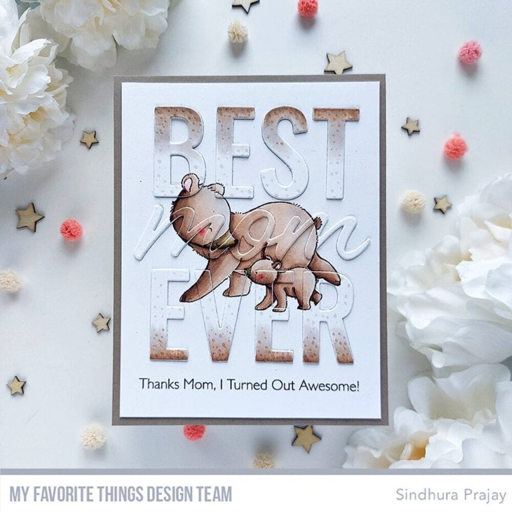 My Favorite Things Die-namics Best Mom Ever (MFT-2772) My Favorite Things Die-namics Best Mom Ever (MFT-2772)