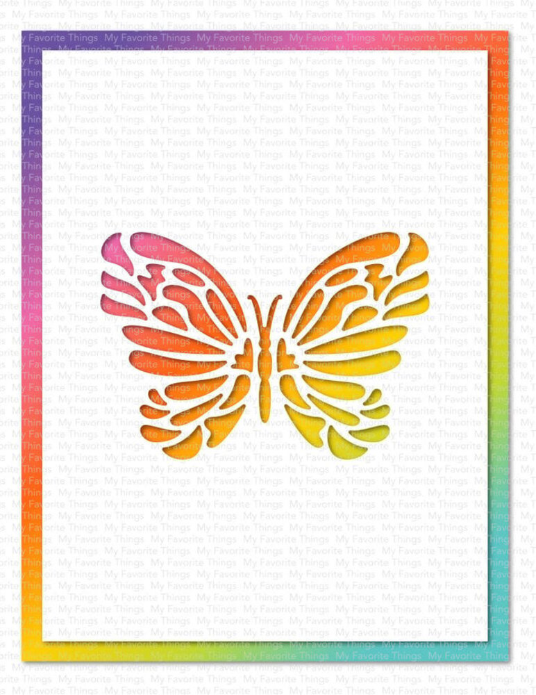 My Favorite Things Die-namics Peek-a-Boo Butterfly (MFT-2781)