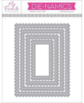 My Favorite Things Die-namics Stitched Pinking Edge Rectangle STAX (MFT-2783) My Favorite Things Die-namics Stitched Pinking Edge Rectangle STAX (MFT-2783)