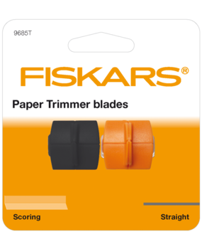 Fiskars Paper Trimmer Blades Scoring & Straight (9685T)