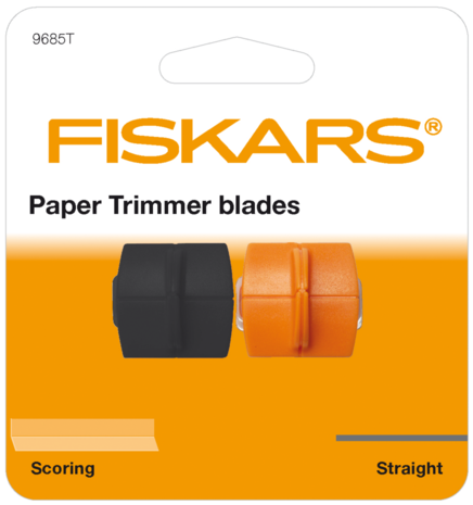 Fiskars Paper Trimmer Blades Scoring & Straight (9685T) Fiskars Paper Trimmer Blades Scoring & Straight (9685T)