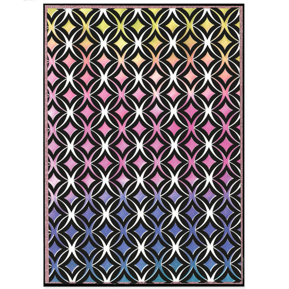 Sizzix Stencils Uptown Adornment (666647)