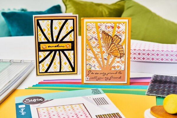 Sizzix Stencils Uptown Adornment (666647)