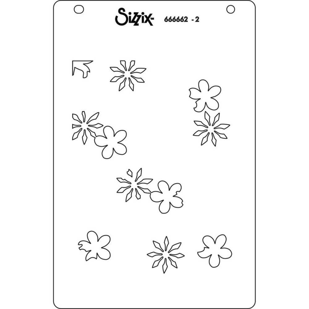 Sizzix Layered Stencils It's a Jungle Out There (666662) Sizzix Layered Stencils It's a Jungle Out There (666662)