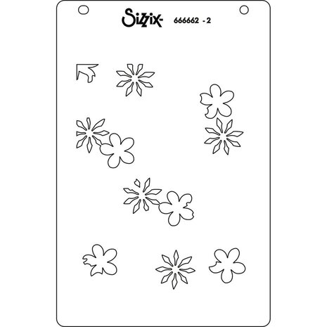 Sizzix Layered Stencils It's a Jungle Out There (666662) Sizzix Layered Stencils It's a Jungle Out There (666662)