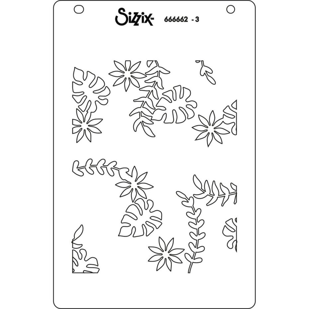 Sizzix Layered Stencils It's a Jungle Out There (666662) Sizzix Layered Stencils It's a Jungle Out There (666662)