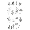 Sizzix Clear Stamps Garden Botanicals (666641) Sizzix Clear Stamps Garden Botanicals (666641)