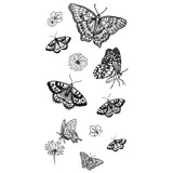 Sizzix Clear Stamps Nature Butterflies (666642)