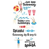 Sizzix Clear Stamps Synchronized Swimmers (666658)