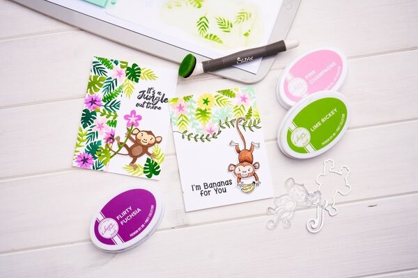 Sizzix Framelits Die Set Going Bananas #2 (666654)