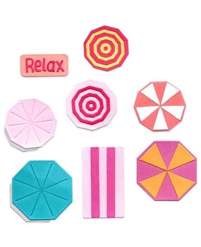 Sizzix Framelits Die Set Beach Blankets & Brellas #2 (666656) Sizzix Framelits Die Set Beach Blankets & Brellas #2 (666656)
