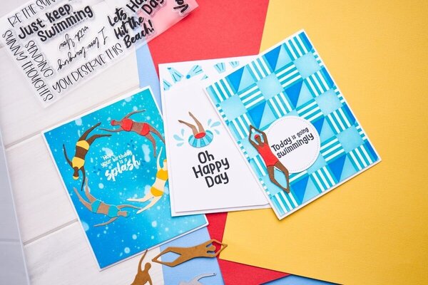 Sizzix Framelits Die Set Synchronized Swimmers #2 (666659) Sizzix Framelits Die Set Synchronized Swimmers #2 (666659)