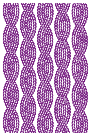 Crafter's Companion Twisted Knot 2D Embossing Folder (CC-MM-EF4-TWKI) Crafter's Companion Twisted Knot 2D Embossing Folder (CC-MM-EF4-TWKI)