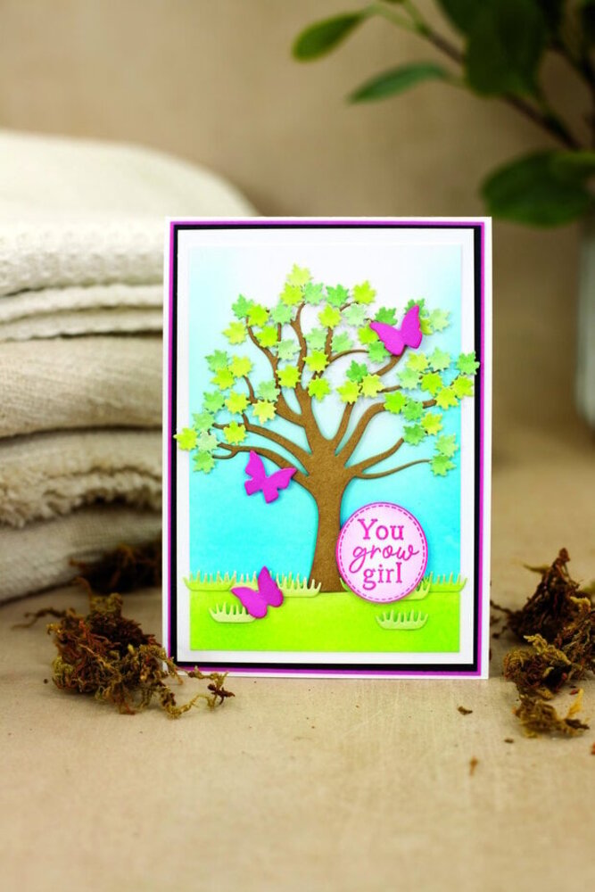 Crafter's Companion You Grow Girl Clear Stamps (CC-GC-CA-ST-YOGG)
