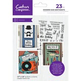 Crafter's Companion Modern Man Sentiments Clear Stamps (CC-MM-STP-MOMS)
