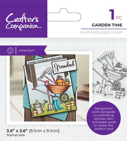 Crafter's Companion Garden Time Clear Stamps (CC-MM-STP-GATI)