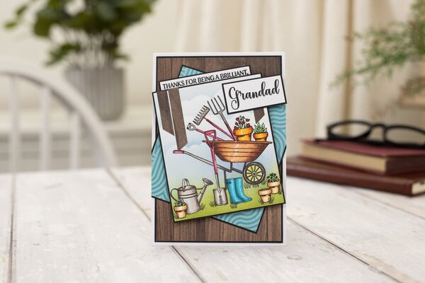 Crafter's Companion Garden Time Clear Stamps (CC-MM-STP-GATI)