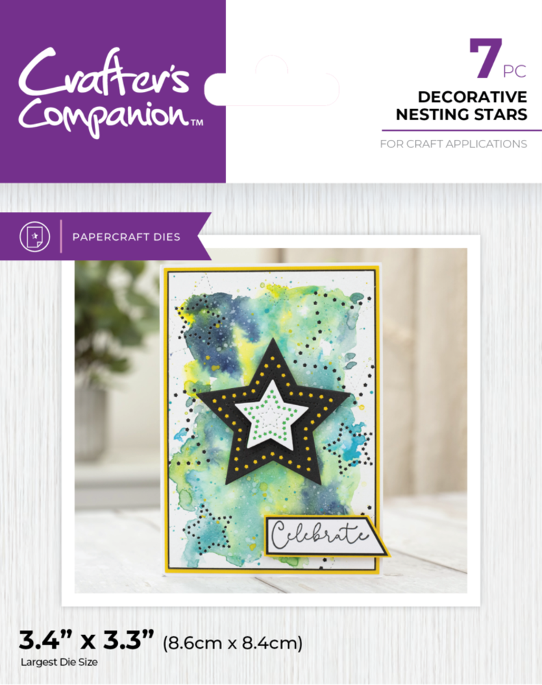 Crafter's Companion Decorative Nesting Stars Dies (CC-MD-ELE-DNSTA) Crafter's Companion Decorative Nesting Stars Dies (CC-MD-ELE-DNSTA)