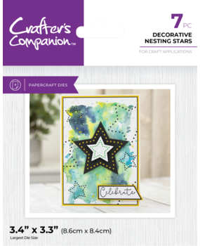Crafter's Companion Decorative Nesting Stars Dies (CC-MD-ELE-DNSTA)