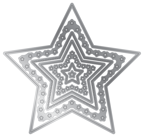 Crafter's Companion Decorative Nesting Stars Dies (CC-MD-ELE-DNSTA) Crafter's Companion Decorative Nesting Stars Dies (CC-MD-ELE-DNSTA)