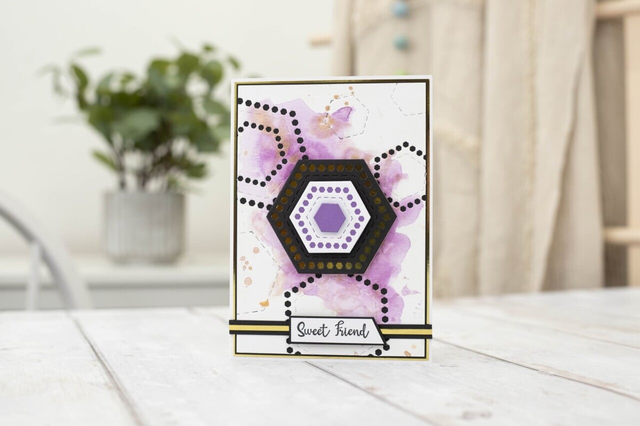 Crafter's Companion Decorative Nesting Hexagons Dies (CC-MD-ELE-DNHEX)