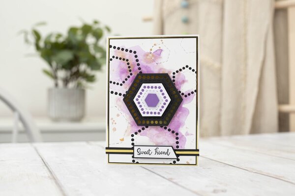 Crafter's Companion Decorative Nesting Hexagons Dies (CC-MD-ELE-DNHEX)