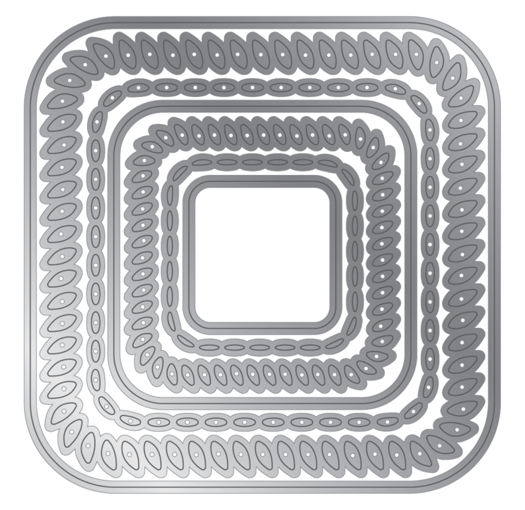 Crafter's Companion Decorative Nesting Squares Dies (C-MD-ELE-DNSQU)