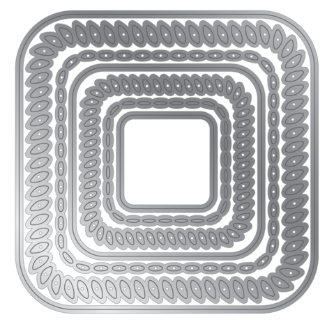 Crafter's Companion Decorative Nesting Squares Dies (C-MD-ELE-DNSQU)