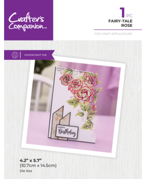 Crafter's Companion Fairy-tale Rose Edge'able Dies (CC-MD-EDG-FAROS)