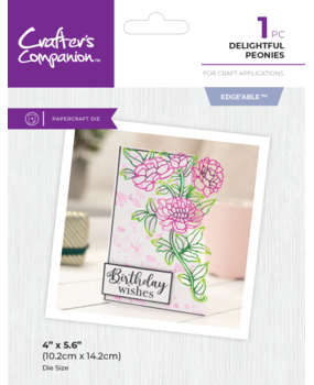 Crafter's Companion Delightful Peony Edge'able Dies (CC-MD-EDG-DEPEO)