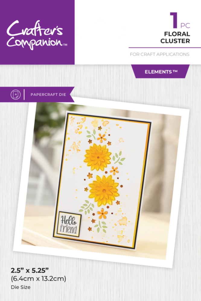 Crafter's Companion Floral Cluster Elements Dies (CC-MD-ELE-FLCL)