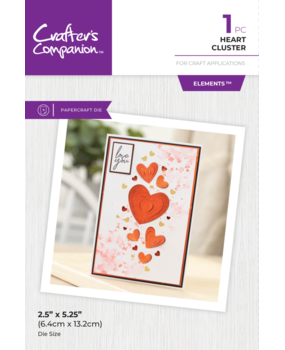 Crafter's Companion Heart Cluster Elements Dies (CC-MD-ELE-HECL) Crafter's Companion Heart Cluster Elements Dies (CC-MD-ELE-HECL)