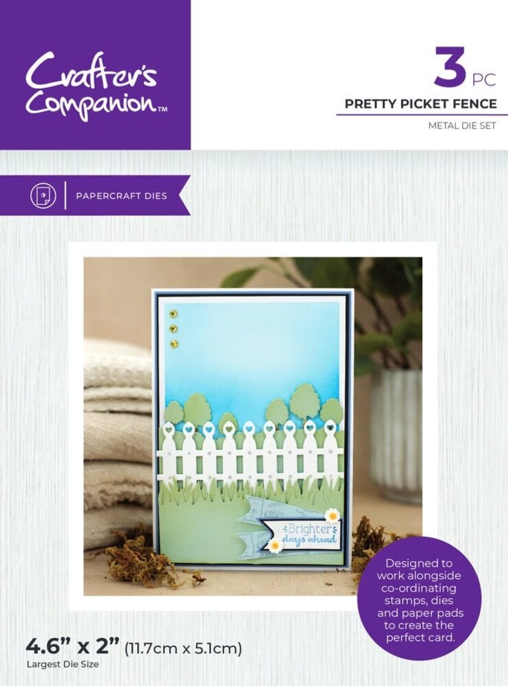 Crafter's Companion Pretty Pickett Fence Dies (CC-GC-MD-PRPF)