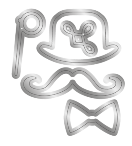 Crafter's Companion Mustache Man Dies (CC-MM-MD-MOMA) Crafter's Companion Mustache Man Dies (CC-MM-MD-MOMA)