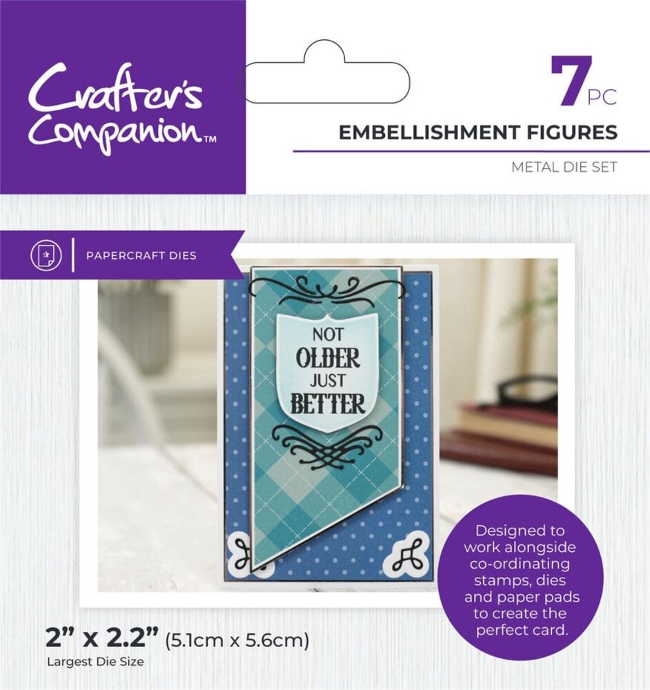 Crafter's Companion Embellishments Figures Dies (CC-MM-MD-EMFI)