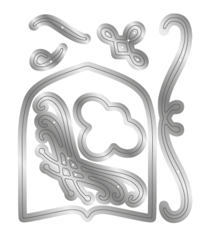 Crafter's Companion Embellishments Figures Dies (CC-MM-MD-EMFI)