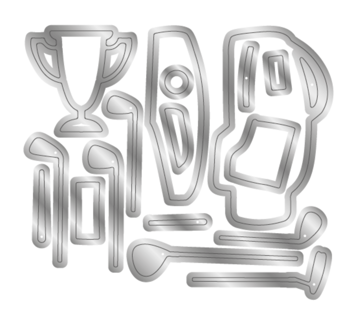 Crafter's Companion Golf King Dies (CC-MM-MD-GOKI)