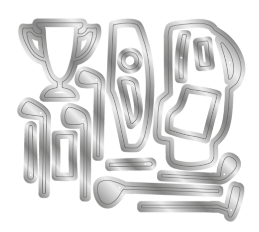 Crafter's Companion Golf King Dies (CC-MM-MD-GOKI)