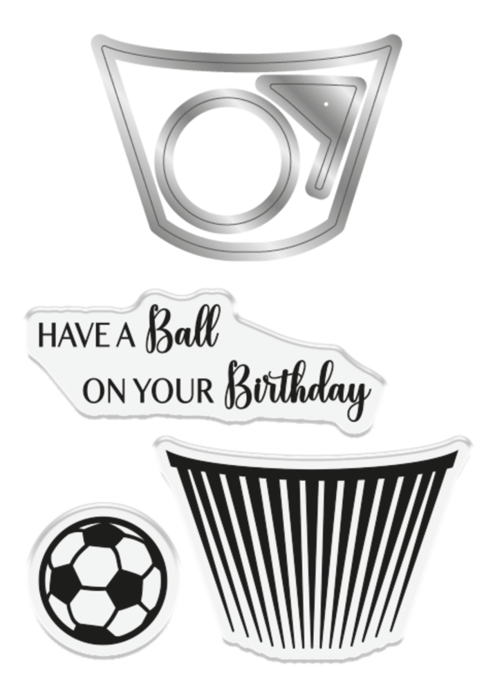 Crafter's Companion Footy Cupcakes Stamp & Dies (CC-MM-STD-FOOC) Crafter's Companion Footy Cupcakes Stamp & Dies (CC-MM-STD-FOOC)