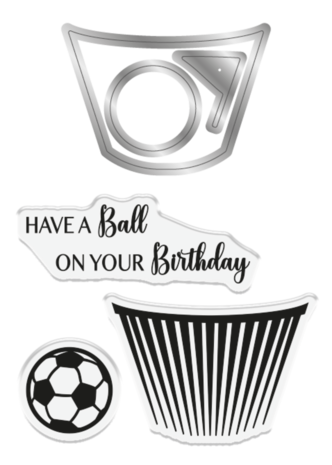 Crafter's Companion Footy Cupcakes Stamp & Dies (CC-MM-STD-FOOC) Crafter's Companion Footy Cupcakes Stamp & Dies (CC-MM-STD-FOOC)