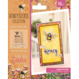 Crafter's Companion Honeysuckle Stamps & Dies Sweet Honeybee (NG-HS-STD-SWHB)