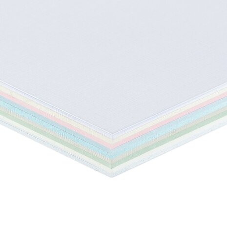 Vaessen Creative Florence Pastel Linnenkarton A4 Paper Pack (2821-305)