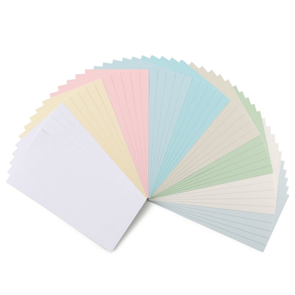 Vaessen Creative Florence Pastel Linnenkarton Slimline Paper Pack (2823-305) Vaessen Creative Florence Pastel Linnenkarton Slimline Paper Pack (2823-305)
