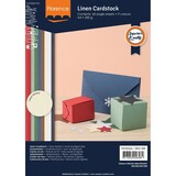 Vaessen Creative Florence Christmas Linnenkarton A4 Paper Pack (2821-306)