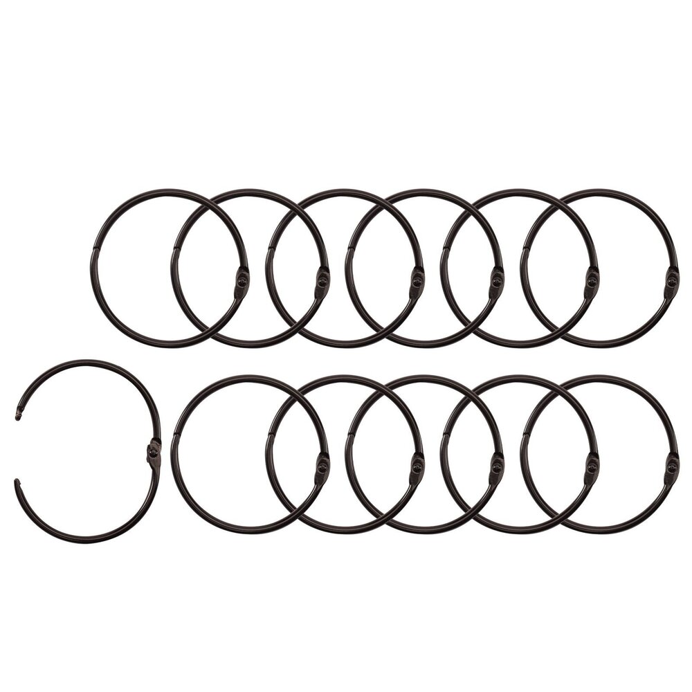 Vaessen Creative Boekbind Ringen Zwart 50mm (2021-305) Vaessen Creative Boekbind Ringen Zwart 50mm (2021-305)