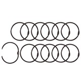 Vaessen Creative Boekbind Ringen Zwart 50mm (2021-305)