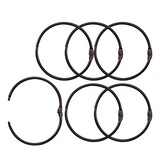 Vaessen Creative Boekbind Ringen Zwart 75mm (2021-306)